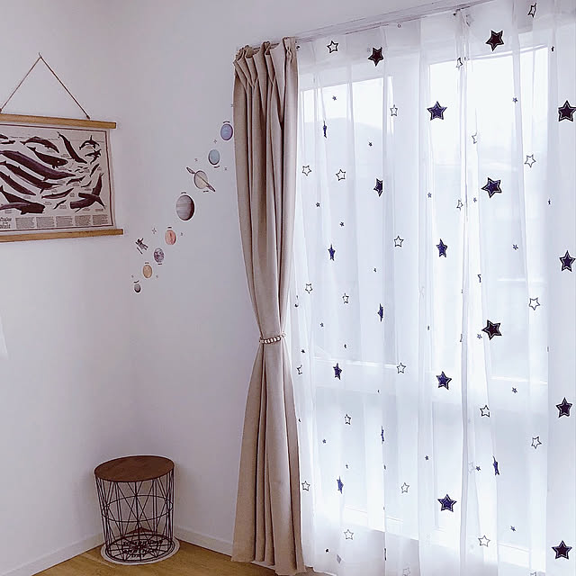 まだまだこれから,5年生男の子,好きな柄,男の子2人,☆柄カーテン,息子部屋,お気に入りの柄,RCの出会いに感謝♡,コメントお気遣いなく♡,イベント参加,フォロアーさんに感謝♡,On Walls,ニトリのカーテン,ニトリ so.yuの部屋