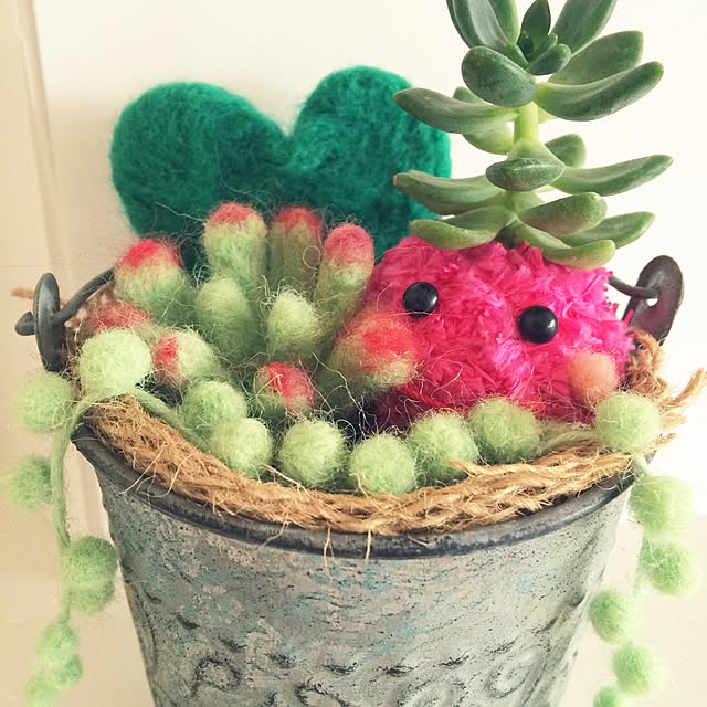 My Shelf,羊毛フェルト,ハンドメイド,多肉植物,雑貨,ガーデニング nikoの部屋