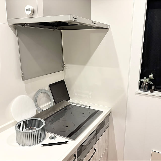 Kitchen,フィルター交換,換気扇掃除,月一,マイルール,すっきり暮らす,丁寧な暮らしを心掛けて❁*.ﾟ,見て頂きありがとうございます⑅︎◡̈︎* nonp--yの部屋