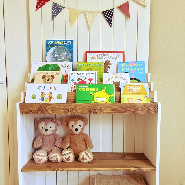 My Shelf,DIY,収納,絵本棚DIY,come home！,ESHA,子供部屋 DIY,SPF材 deppareの部屋