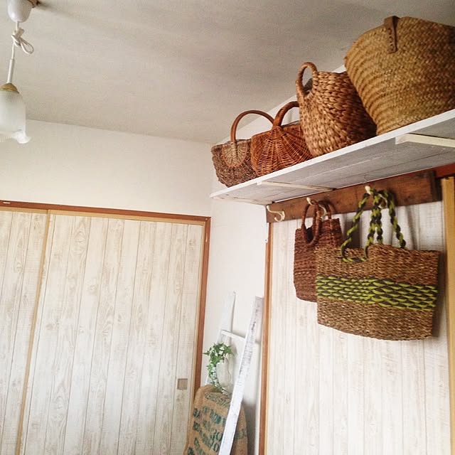 Lounge,ラダー,かご大好き♡,かご収納 Oliveの部屋