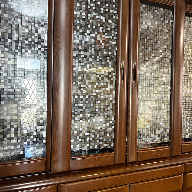 Kitchen,目隠しシート貼りました,ダイソー,RCの出会いに感謝♡ ray55の部屋