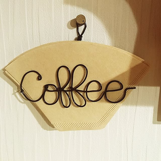 Overview,コーヒーフィルターホルダー,DIY,ワイヤークラフト初心者,コーヒー好き♡ Ikukoの部屋