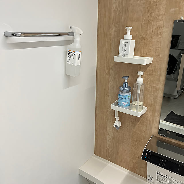 Bathroom,お風呂収納,物が少ない家,シンプルインテリア,パナホーム,パナソニックホームズ,きれいに保つ,ミニマリスト目指してます aoipisuke1010の部屋