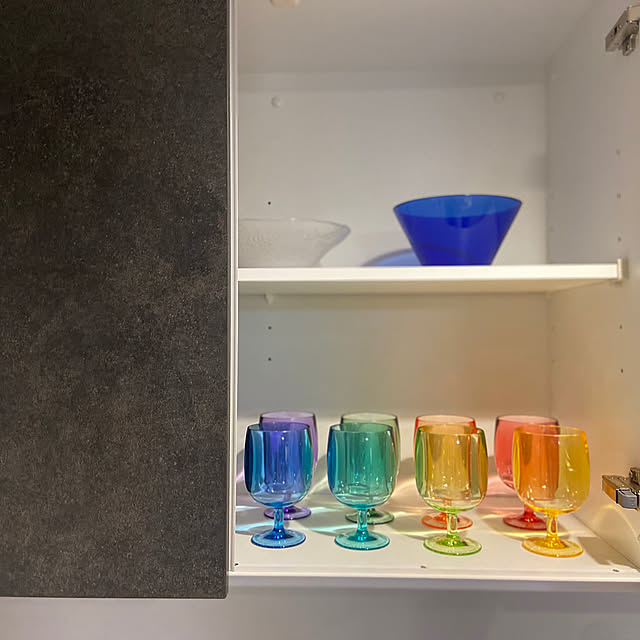 子供のいる暮らし,プラスチックグラス,プラスチック食器,キッチン収納,コストコ,My Desk SATOEの部屋