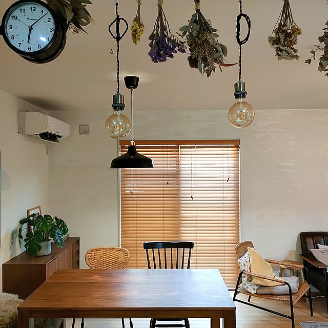 My Desk,DIY,建売住宅,IKEA,北欧,16畳LDK,ニトリ,フェイクグリーン,インダストリアル,緑のある暮らし,ダイニング,アクセントクロス,カフェ風,アンティーク,雑貨 natsuの部屋