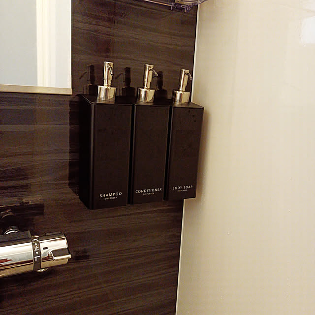 Bathroom,RoomClipショッピング,夏のスペシャルクーポン,お風呂,シャンプー,バスルーム,ディスペンサー,タカラスタンダード,tower,ボディーソープ,タワー,コンディショナー,カウンターなし happy_kakakaの部屋
