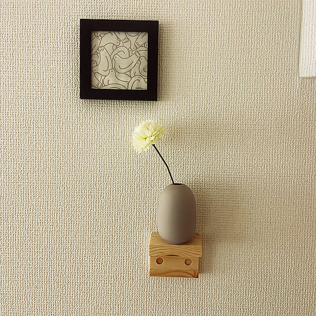 スタンダードプロダクツ 花瓶,飾り棚,大川家具,100均 額縁,鳩サブレ,お気に入りアイテム,いつも見て下さってありがとうございます,On Walls Haruの部屋