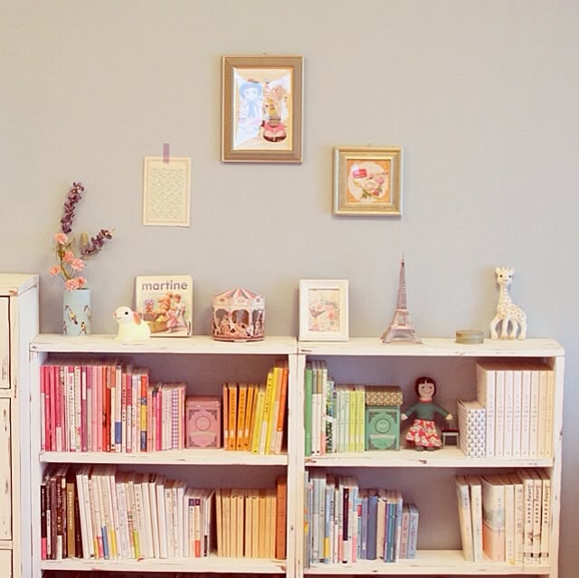 My Shelf,本棚,DIY,カラフル kanachの部屋