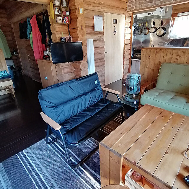 Lounge,お気に入りの場所,アウトドアチェア,森の中,小さなログハウス,使用感重視 Chihoの部屋
