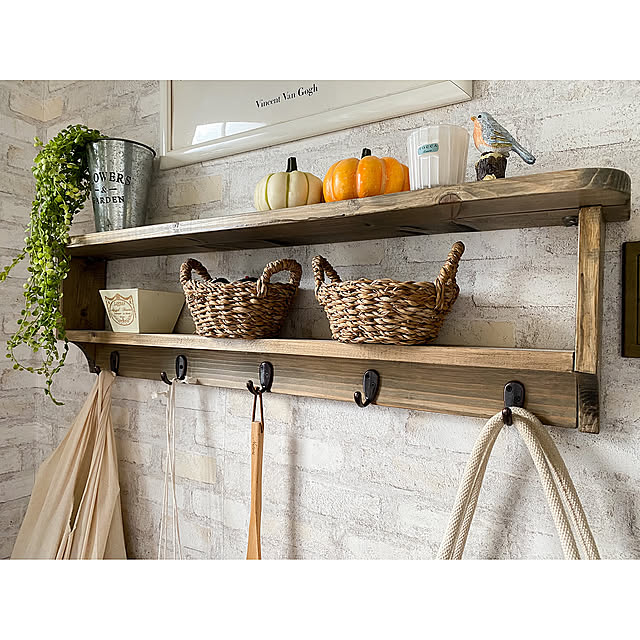 壁面ディスプレイ,壁面収納,ウォールシェルフ,セリア,ダイソー,100均,DIY,ハンドメイド,手作り,ナチュラル,Entrance sawaraの部屋