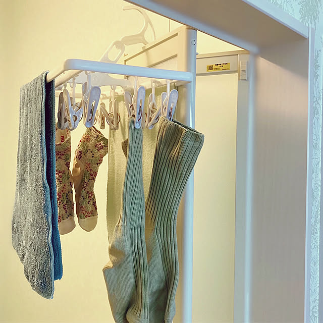 Bathroom,お値段以上,ニトリ室内&外干し角ハンガー,ニトリ,高コスパアイテム,昭和の家,築40年 mommyの部屋