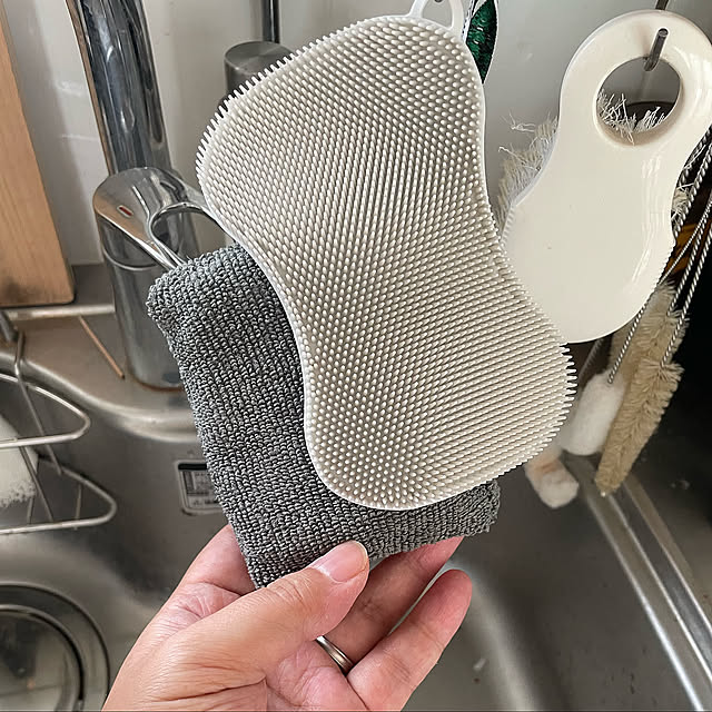 食器洗い,SCOPE,ニトリ,スポンジ,日用品,Kitchen,ベジブラシ Kaneyukiの部屋