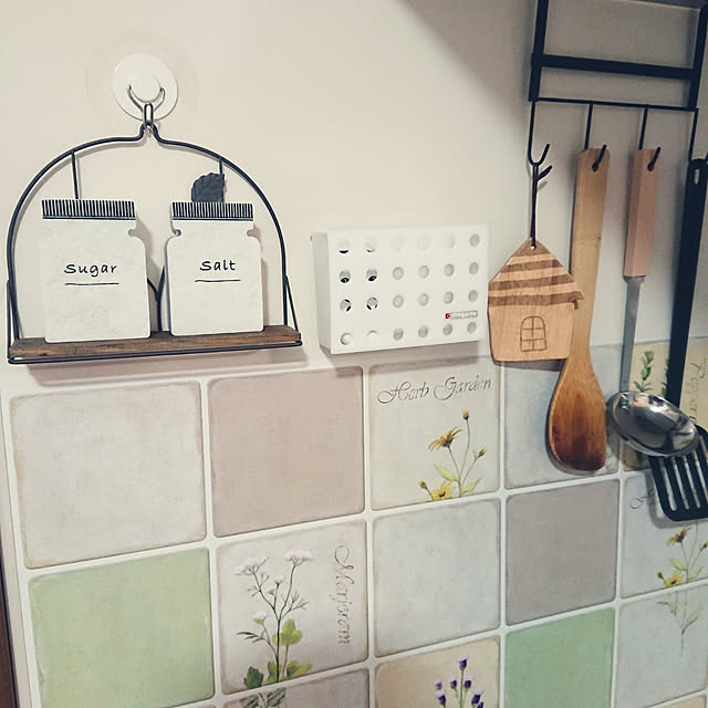 Kitchen,RCの出会いに感謝♡,いいね&フォロー逃げすいません,いいねいつもありがとうございます♡,DreamSticker,アルミニウムキッチンシート,DreamSticker・モニター,ダイソースポンジ,おたまも新しく買いました,お家コースター mi-ya.hymの部屋