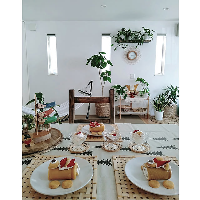 Overview,こどもの日,こいのぼり,かぶと,コメントお気遣いなく♡,おやつ,金太郎,木の雑貨,テーブルクロス,山善,ボタニカルインテリア,植物のある暮らし,さわやかな雰囲気,ハンモックのある暮らし,ナチュラルインテリア,BOHOインテリアに憧れる,自然素材,建売,建売住宅,RoomClipショッピング kodaminの部屋