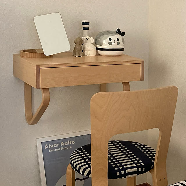 リサラーソン,マリキュラ,artek ポスター,artek chair66,artek,artek114B,マリメッコ,ドレッサー,北欧,My Desk titiの部屋