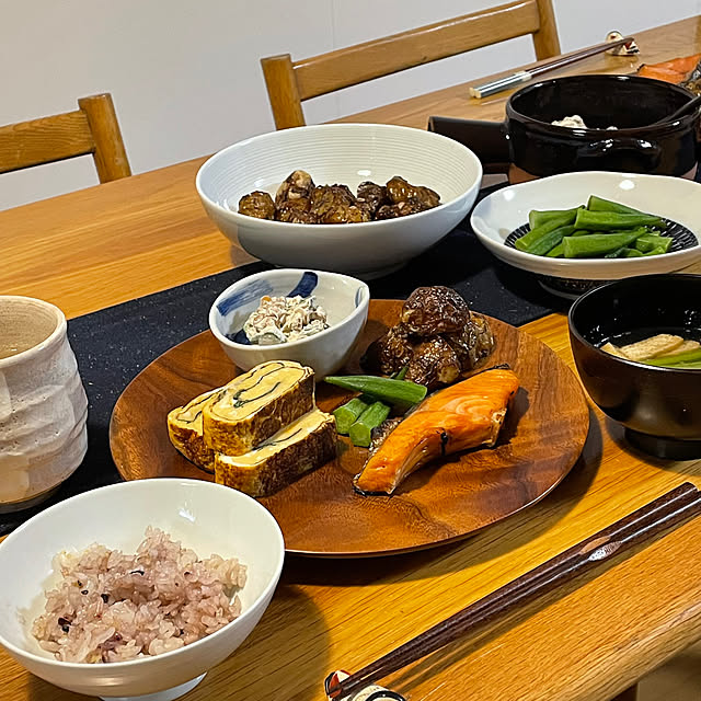 My Desk,ritsukoさんに感謝,納豆とクリームチーズの和え物,大葉入り玉子巻き,新作メニュー作り,夜ごはん,nobiko飯,新年の抱負,イベント参加,複数枚投稿 nobikoの部屋