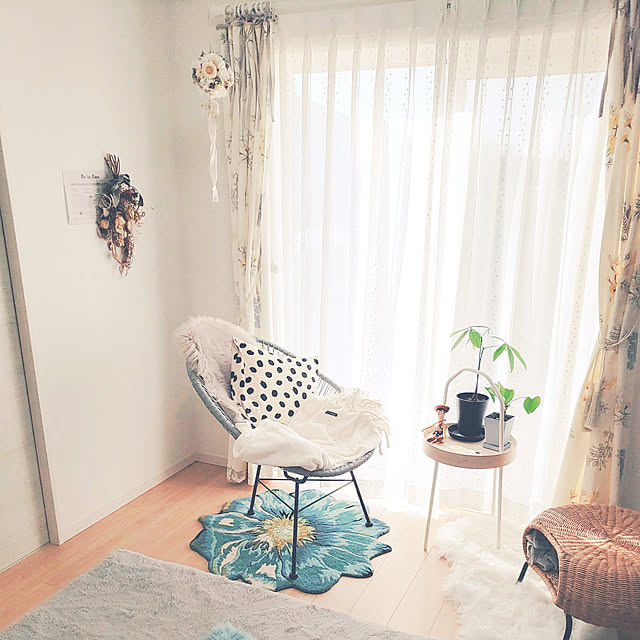 Lounge,好きな風景,男の子3兄弟,北欧好き,ブルーグレーが好き,白も好き,フランフラン,建売住宅,francfrancのある生活,Francfranc大好き,子供のいる暮らし,大人かわいい,asako.10さんのボールリース,IKEAサイドテーブル,パキラ,花ラグ,IKEAガムレフルト,IKEAブールヴィーク,アカプルコ風チェア,ファーラグ,トップリボンつきカーテン,サンゲツ カーテン ryouの部屋