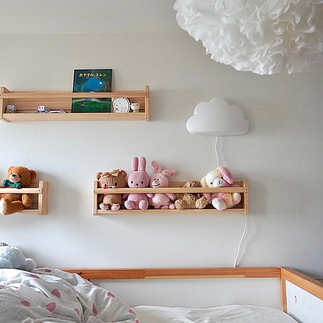 On Walls,子ども部屋,IKEAライト,IKEA雑貨,IKEAの照明,IKEAの棚,IKEA 雑貨,IKEA,壁飾り,注文住宅,カフェのような空間を目指したい,マイホーム,マイホーム記録 ss.my_homeの部屋