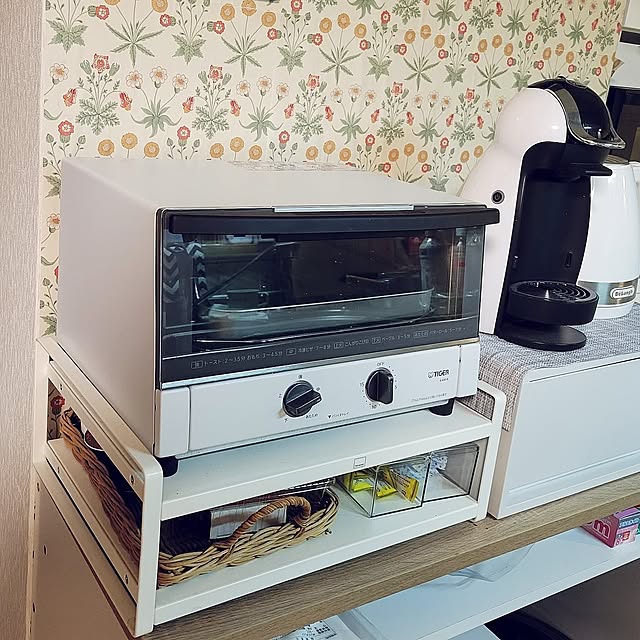 Kitchen,RoomClipショッピング,towerシリーズ,マンション,無印良品,コーヒーカプセル収納,息子のいる暮らし,のんびり暮らす,仲良くしてくれて有難う♪,ちょっとが便利 akimameの部屋