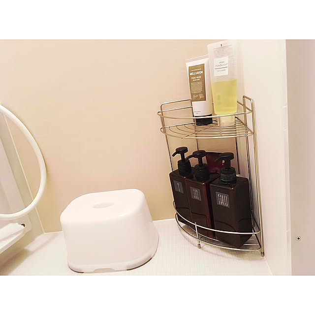 Bathroom,ナチュラル,100均,一人暮らし,1K,新築,無印良品,ニトリ hitoeの部屋