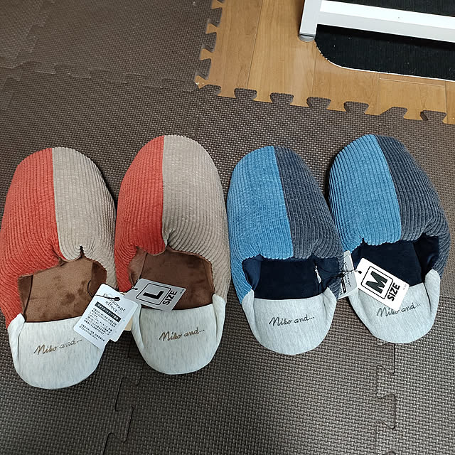 Overview,niko and…,SALE品,共働き夫婦,スリッパ,ルームシューズ,カジュアルインテリア,コーデュロイ,子供のいる暮らし,見て頂きありがとうございます⑅︎◡̈︎* momomamaの部屋