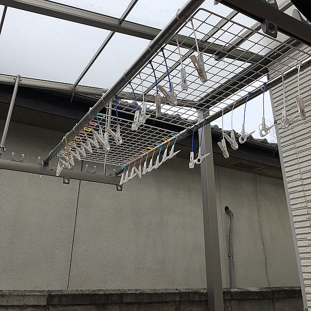 洗濯物干し場,洗濯物干しDIY,物干し竿,Bathroom pontaの部屋