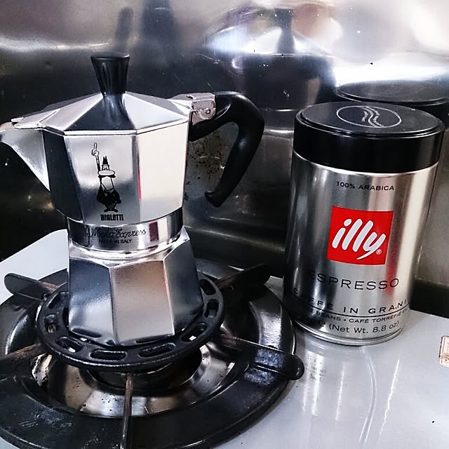 Kitchen,マキネッタ,モカ エキスプレス,BIALETTI,ビアレッティ,カフェラテ好き Mariの部屋