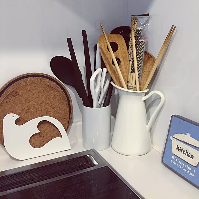Kitchen,IH周辺,IH,キッチン,Daiso,IKEA,セリア ernの部屋
