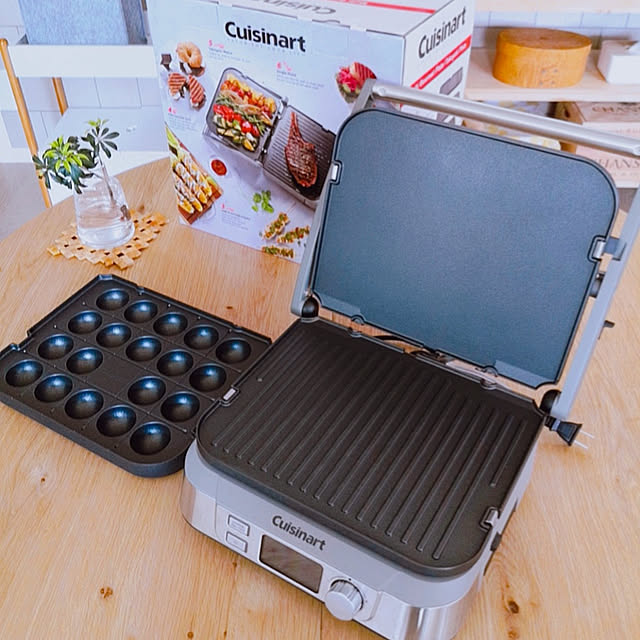 On Walls,RoomClipショッピング,夏のスペシャルクーポン,クイジナートマルチグルメプレート,ホットプレート,たこ焼き器,モニター当選,おうち時間,北欧ナチュラル,ダイニング,北欧インテリア,調理家電 soraniwaの部屋