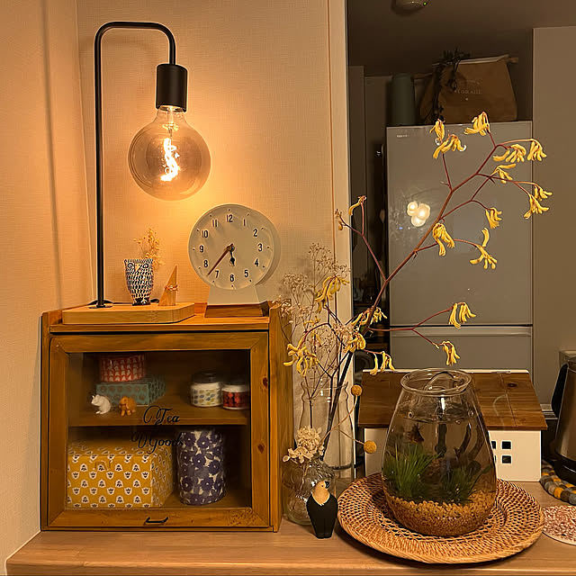 金魚,アクアリウム,金魚鉢,shizuku,ボトルアクアリウム,DOOA,柳出目金,IKEA,ペンダントライト a_san622の部屋
