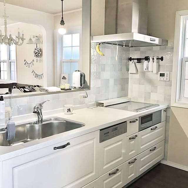 Kitchen,シンク周り,整理整頓,持たない暮らし,整理収納,インスタやってます→izabel13ok,インスタと同じpic,シンプルインテリア,定位置収納,赤ちゃんがいる生活,キッチン収納,IKEA,塩系,塩系インテリア,輸入住宅,赤ちゃんのいる暮らし izabel13の部屋