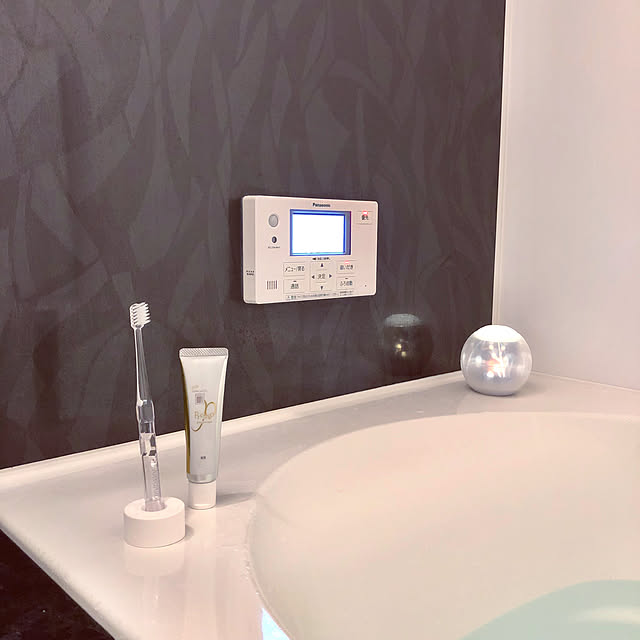 サンギ・モニター,アパガードクリスタル歯ブラシ,スワロフスキークリスタル,お風呂,Bathroom,リクシルのお風呂,LEDキャンドル,アロマポット,ラドンナ Mamiyの部屋