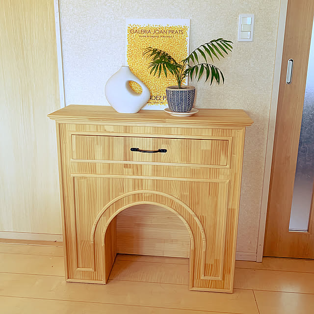 アート,ファンキー,カラフルインテリア,アートのある部屋,DIY,カフェ風,マントルピース,フォトフレーム,アンティーク,Lounge Jasmineの部屋