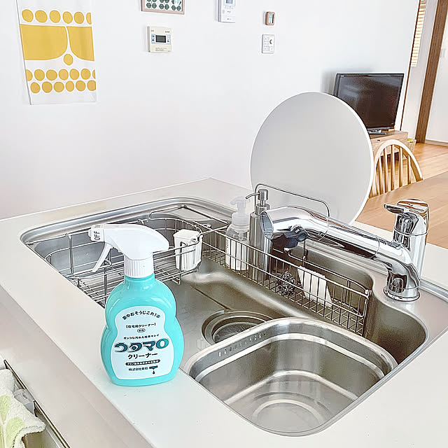 Kitchen,ウタマロ,ウタマロクリーナー,ステンレスシンク,キッチンシンク,掃除,LIXILキッチン,時短家事,見てくださってありがとうございます♡,短時間でサクッと koko_hikaの部屋