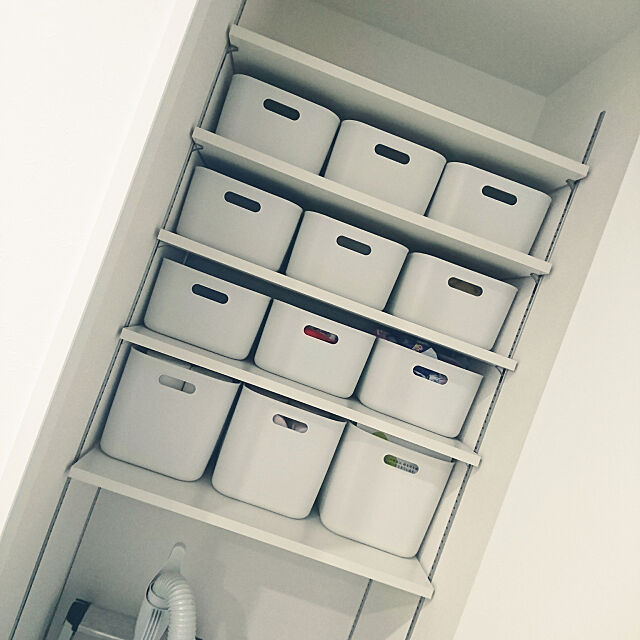 My Shelf,無印良品,収納,ポリエチレンケース,大量買い,大掃除,DIY,棚奥行き変更 Hajimeの部屋