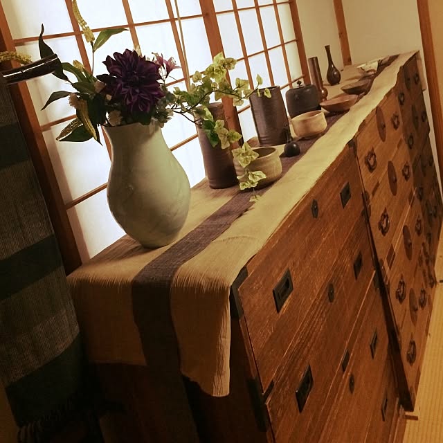 My Shelf,和室,収納,日本家屋,和家具,和風,障子,ふるいものが好き❤,骨董品 chacoの部屋