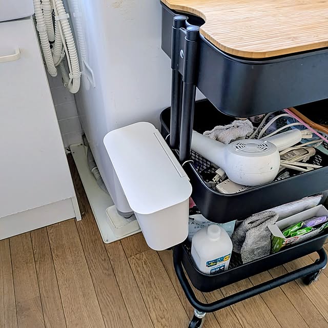 Bathroom,無印良品,無印良品週間,無印良品 収納,洗面所 ゴミ箱 sara33の部屋