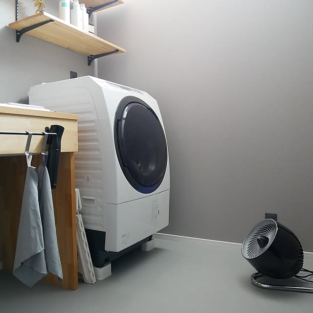 サーキュレーター,室内干し,夏の準備,ボルネードジャパン,Bathroom guriの部屋