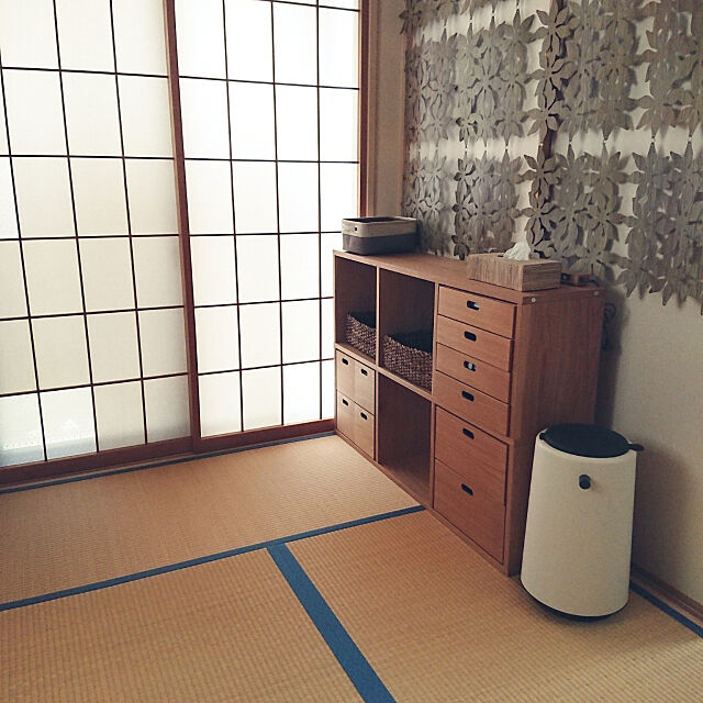 My Shelf,和室,収納,無印良品,スタッキングシェルフ yumekoの部屋