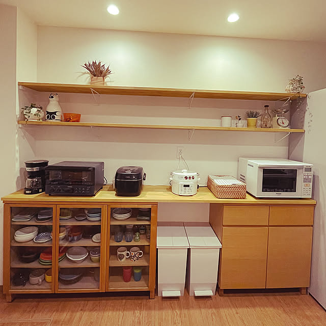 Kitchen,RoomClipアンケート,観葉植物,無印良品,ドライフラワー takakoの部屋