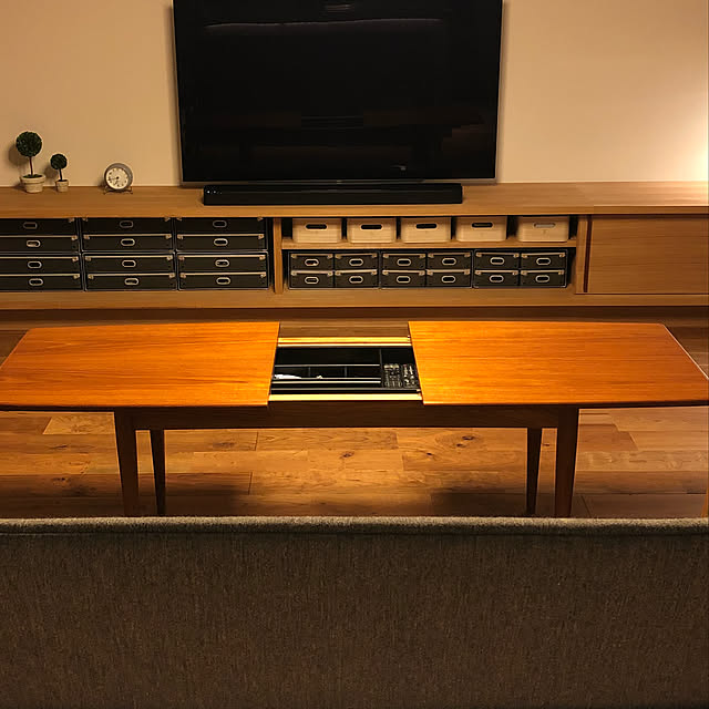 Lounge,テーブル 収納,デンマーク家具,北欧ヴィンテージ,リビング収納,ヴィンテージ家具,文房具収納,リモコン収納 pomqujackの部屋