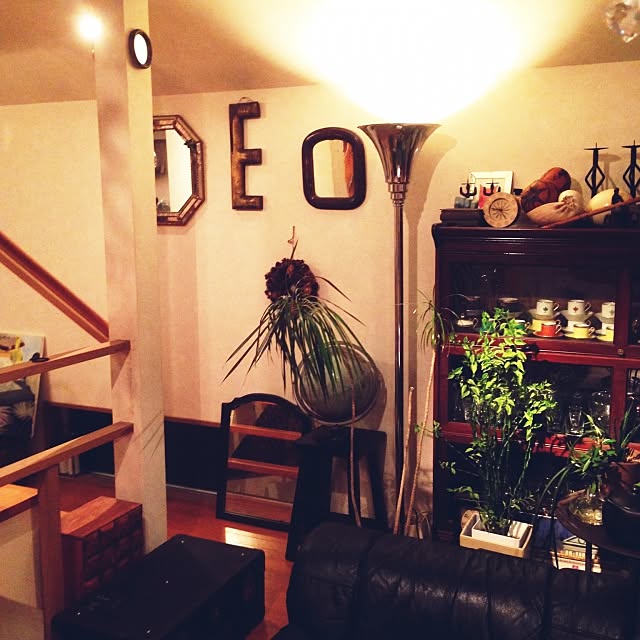 Lounge,フロアスタンド,夜,Glove Anthiques ,Lloyd's Antiques,HP.DECO KAZの部屋