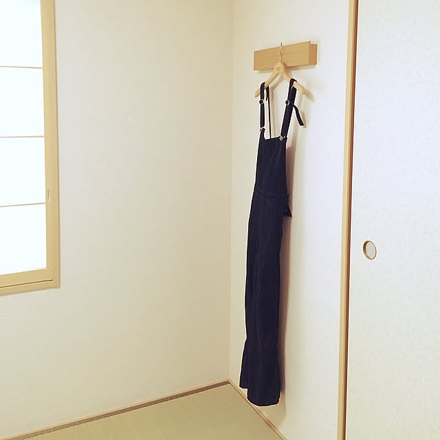 On Walls,コート掛け,壁に付けられる家具,長押,無印良品,和室,建売 kotokoの部屋