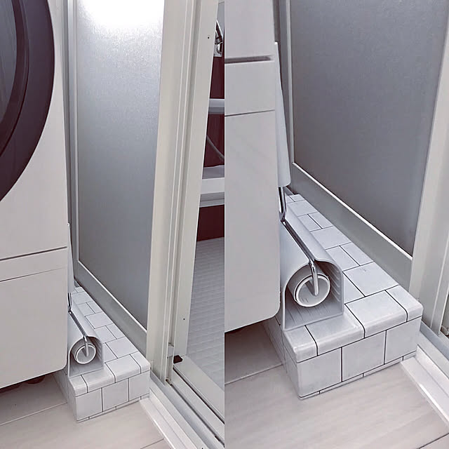 Bathroom,セリア,いつもありがとうございます❤︎,白が好き sugarcookieの部屋