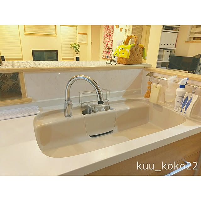 Kitchen,北欧,北欧ナチュラル,キッチンカウンター,ナチュラルインテリア,Myhome,北欧インテリア,注文住宅,マイホーム,一戸建て,LIXIL,アレスタ,リセット完了,夜家事 kuu_koko22の部屋