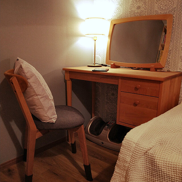 Bedroom,ルーティーン,北欧,ナチュラル,IKEA,こどもと暮らす,モモナチュラル,フランフラン,大人部屋 champetreの部屋