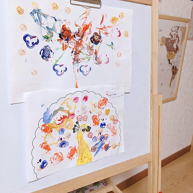 Lounge,梅雨の楽しみ方,子供のいる暮らし,工作部,ホワイトボード,ナチュラルな暮らし,いつも見て頂きありがとうございます♡,コメントお気遣いなく(⁎ᴗ͈ˬᴗ͈⁎),イベント参加します♡,賃貸でも楽しく♪,賃貸でも諦めない！,賃貸インテリア,複数投稿 mamenoの部屋