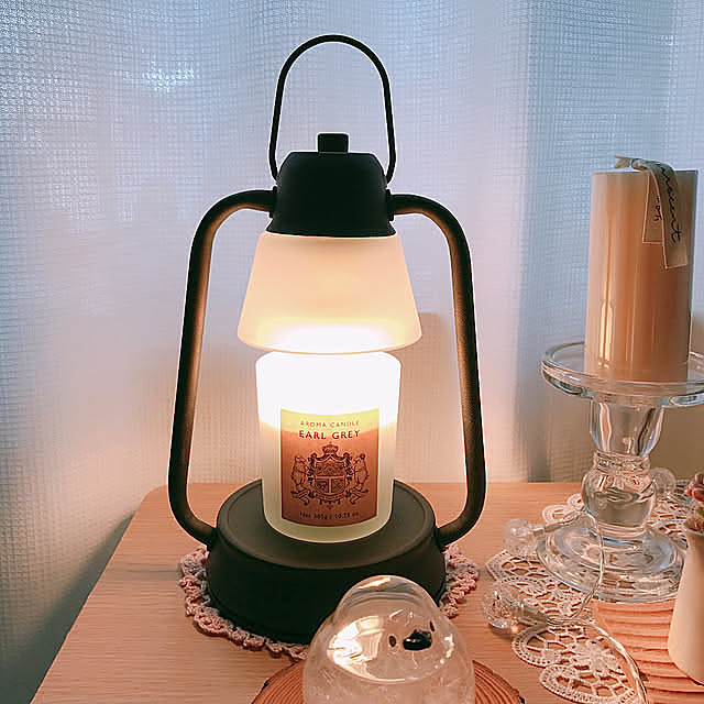 イベント受賞ポイントで購入,2枚あるよ〜♪,複数枚投稿です,明かりのある暮らし,プチプラ,飾り棚ディスプレイ,プチプラインテリア,癒しスペース,賃貸でも楽しく♪,丁寧な暮らし,イベント参加します,RC の素敵なご縁に感謝♡,心地よい空間,コメントお気遣いなく(⁎ᴗ͈ˬᴗ͈⁎),掃除しやすい暮らし,いつも見てくださって感謝です(^^),キャンドルウォーマーランプミニ,RoomClipショッピング,RoomClipショッピングで購入,シマエナガのストームグラス,皆さん優しい❤︎,Lounge,明かりと香りが楽しめる❤️ natsuの部屋
