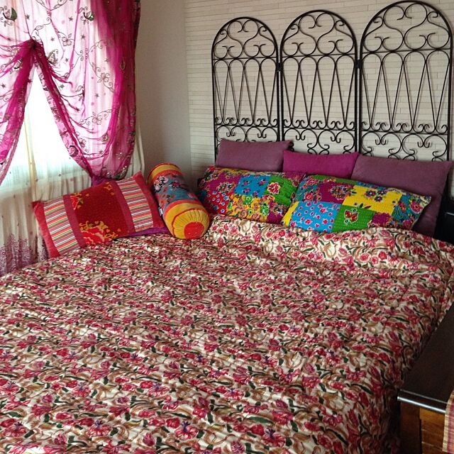 Bedroom,モロッコ風 blueの部屋